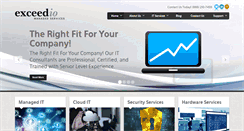 Desktop Screenshot of exceedio.com